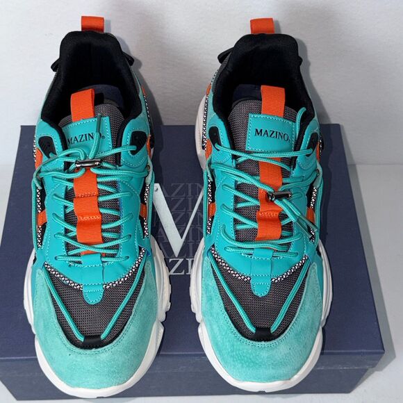 Mazino Oasis025 Sneakers Sz13 UK / 14 US Turquoise Chunky Trail Streetwear Shoes main image 11